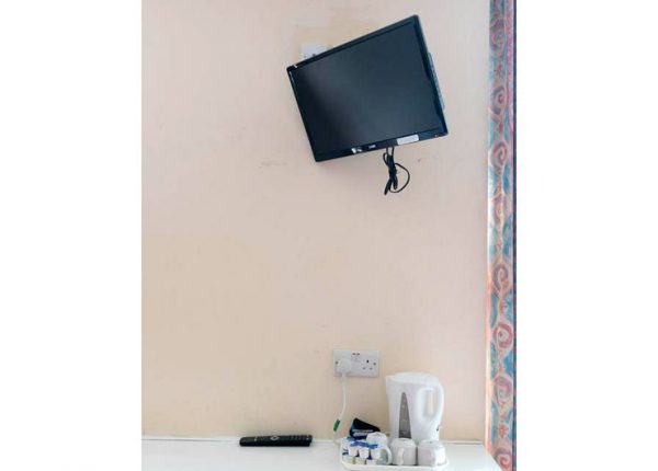 Room facilities at Romanos Hotel