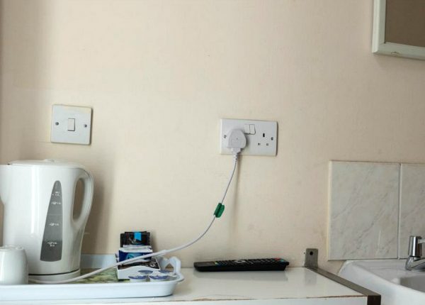 Room facilities at Romanos Hotel