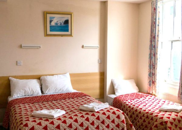 Triple room at Romanos Hotel