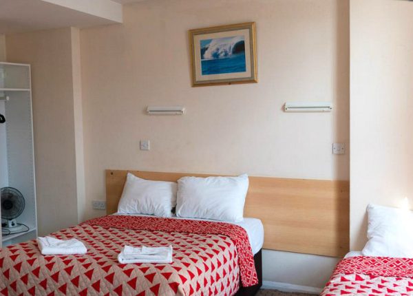 Triple room at Romanos Hotel