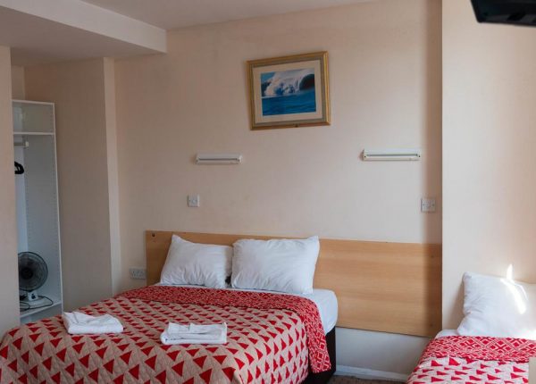 Triple room at Romanos Hotel